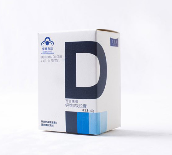 美健禧百合康牌鈣維D軟膠囊