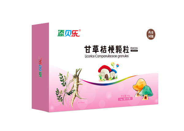 添貝樂甘草桔梗顆粒 橫版