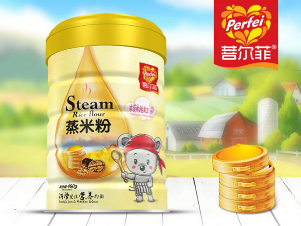 菩爾菲核桃紅棗蒸米粉 聽(tīng)裝