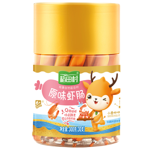 稻田村原味蝦腸罐裝