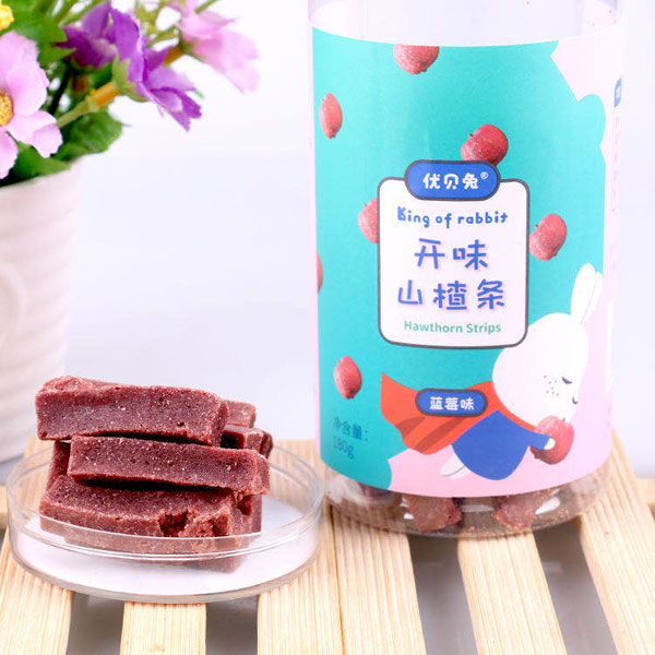 優(yōu)貝兔開味山楂條-藍莓味1