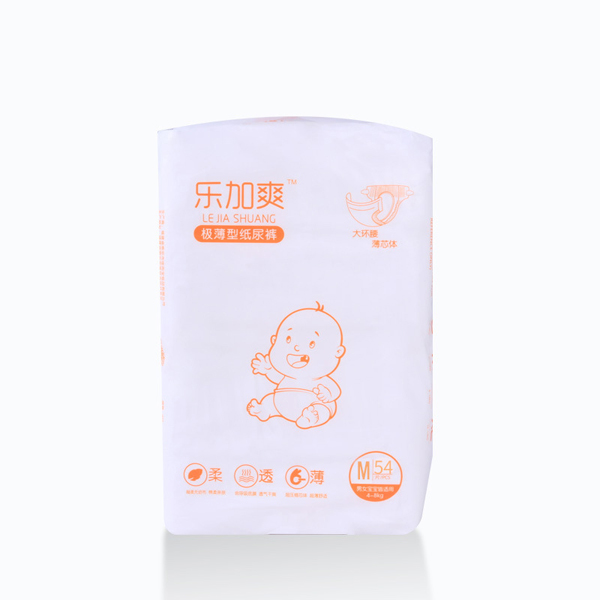 樂加爽極薄型紙尿褲實物圖M54