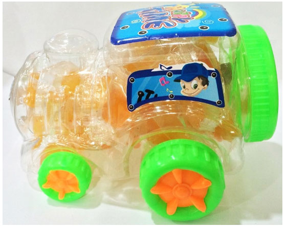 鑫納福軟糖汽車(chē)造型 綠色