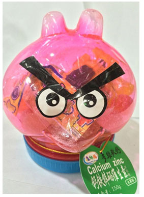 鑫納福軟糖憤怒的小鳥(niǎo)造型 鈣鐵鋅硒維生素