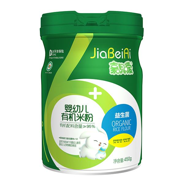 嘉唄噯嬰幼兒有機(jī)米粉 益生菌