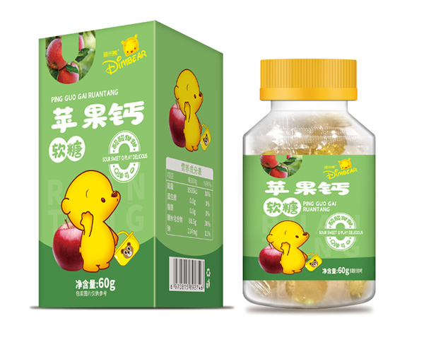 迪米熊蘋果鈣軟糖