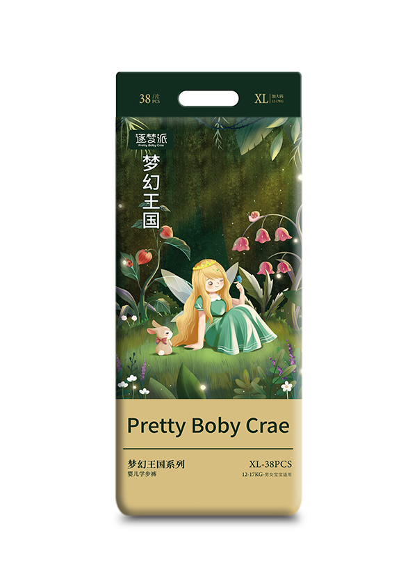 逐夢派夢幻王國系列嬰兒學(xué)步褲XL38