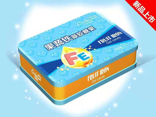 智慧嘉果蔬鐵凝膠糖果