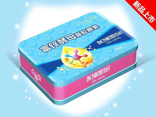 智慧嘉富鋅酵母凝膠糖果