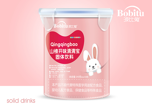 波比兔山楂開(kāi)味清清寶
