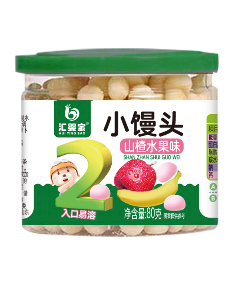 匯嬰寶冰糖小米小饅頭-山楂水果味