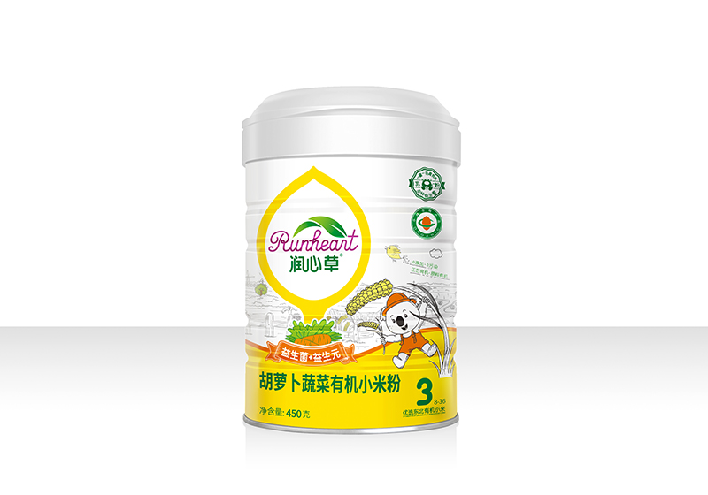 潤心草胡蘿卜蔬菜有機小米粉450克