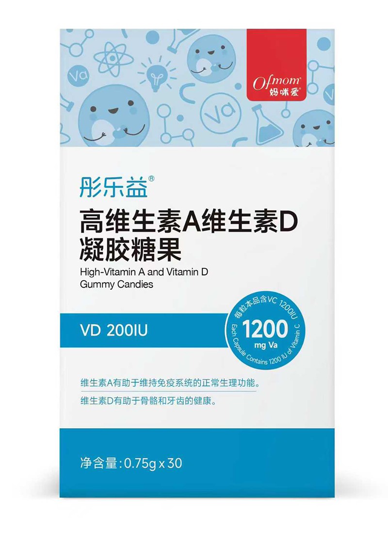 媽咪愛彤樂益高維生素A維生素D凝膠糖果