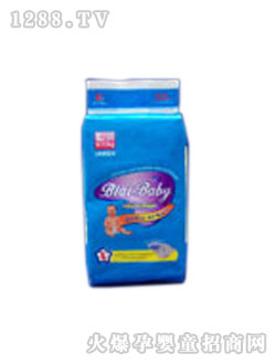 比愛嬰兒紙尿褲小包藍包裝
