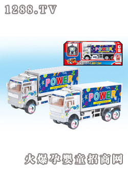 仁達(dá)音樂、閃燈搖擺貨柜車