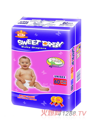 貝貝屋嬰兒紙尿褲MIN60PCS