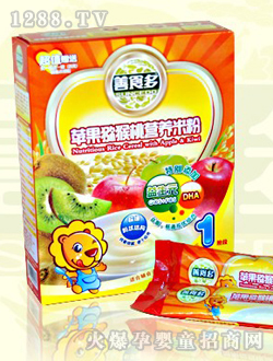 善食多蘋(píng)果獼猴桃營(yíng)養(yǎng)米粉
