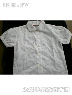 泰迪熊家族白色襯衣