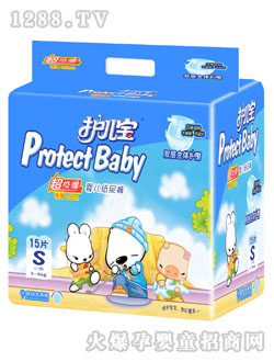 護兒寶超級薄卡通紙尿褲S15