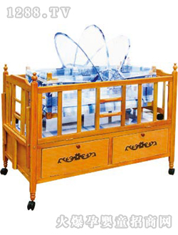 愛嬰寶嬰兒木床631