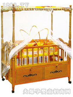 愛嬰寶嬰兒木床635