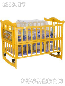 愛(ài)嬰寶嬰兒木床366