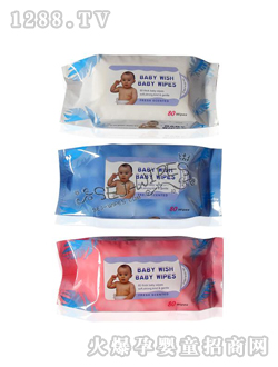 舒爾潔嬰兒濕巾包裝