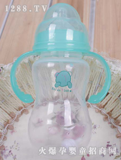 貝恩寶PP寬口徑葫蘆自動(dòng)奶瓶