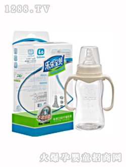 樂樂寶貝6安標口PP奶瓶