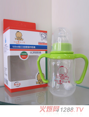 愛乳小熊125ml鳥口徑pp奶瓶