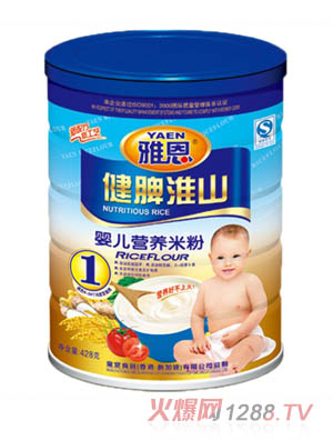 雅恩健脾淮山嬰兒營養(yǎng)米粉428g