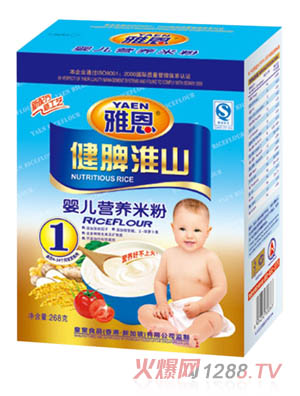 雅恩健脾淮山嬰兒營養(yǎng)米粉268g