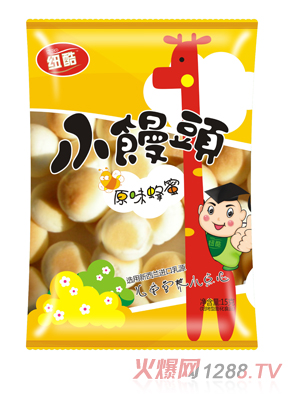 紐酷小饅頭原味蜂蜜味