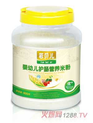 若貝兒嬰幼兒護(hù)腸營養(yǎng)米粉