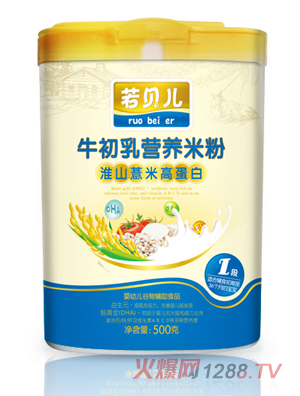 若貝兒淮山薏米高蛋白營養(yǎng)米粉