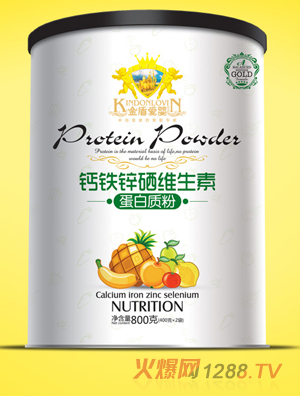 金盾愛嬰鈣鐵鋅硒維生素蛋白質粉800g