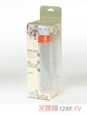 蠟筆小新PP標(biāo)準(zhǔn)口徑自動260ml奶瓶