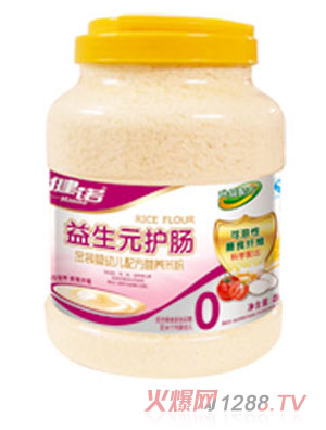 健諾益生元護腸營養(yǎng)米粉0段