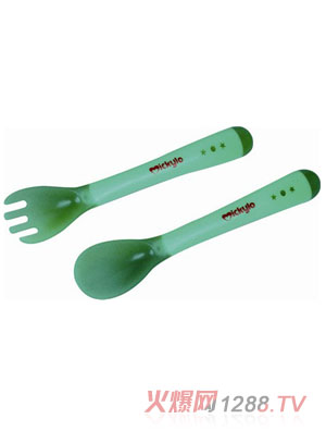 米奇樂(lè)感溫湯叉匙