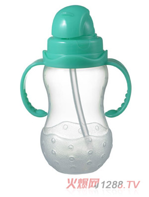 希旺握把防漏學(xué)飲杯330ml