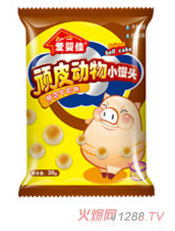 愛嬰佳愛嬰佳小饅頭特濃牛奶味