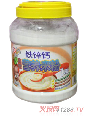 高鷹鐵鋅鈣營(yíng)養(yǎng)米粉1段