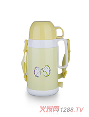 哈爾斯便攜水杯黃色