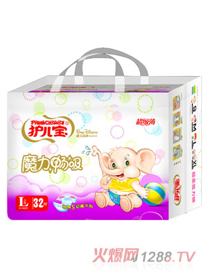 護兒寶魔力暢吸嬰兒芯體紙尿褲L碼32片