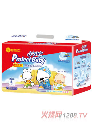 護(hù)兒寶特薄嬰兒紙尿褲L碼20片
