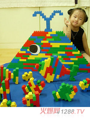 樂(lè)高金魚積木玩具