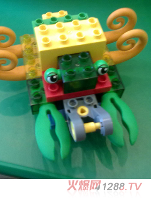 樂(lè)高螃蟹積木玩具