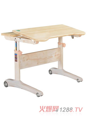 博士有成進(jìn)口芬蘭松實木兒童書桌