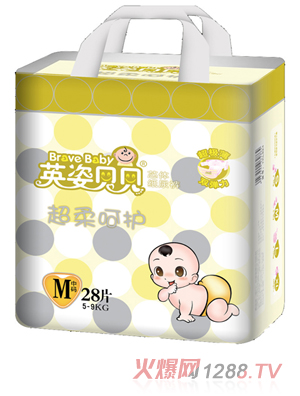 英姿貝貝超柔呵護紙尿褲M