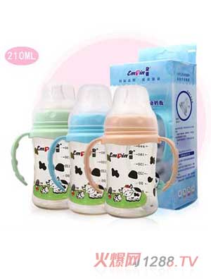 皇嬰寬口PPSU自動(dòng)奶瓶210ML